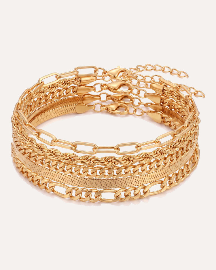 Ellis Renner Bracelet Set by MATCHIN