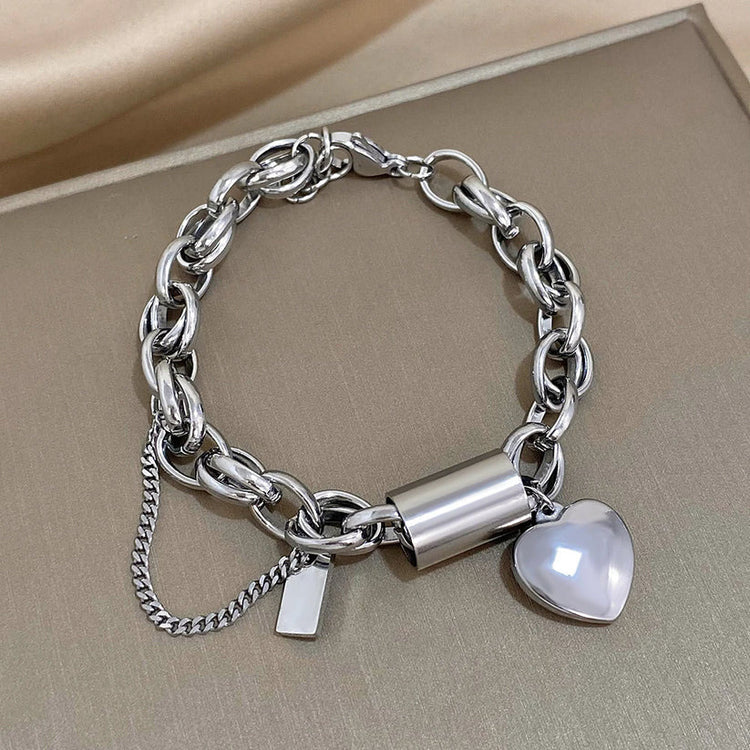Heartened Chunky Bracelet — view 3