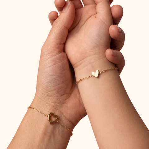 Matchin Heart Bracelets