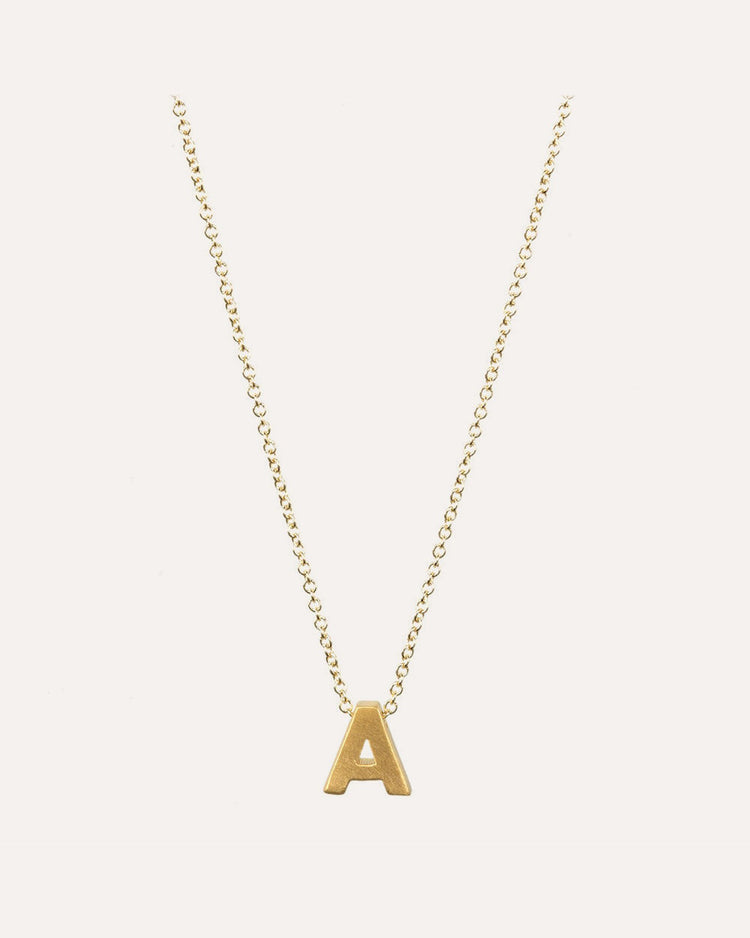 Love Letter Initial Necklace by MATCHIN