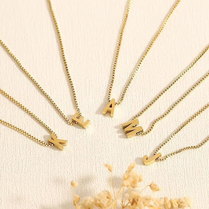 Love Letter Initial Necklace — view 4
