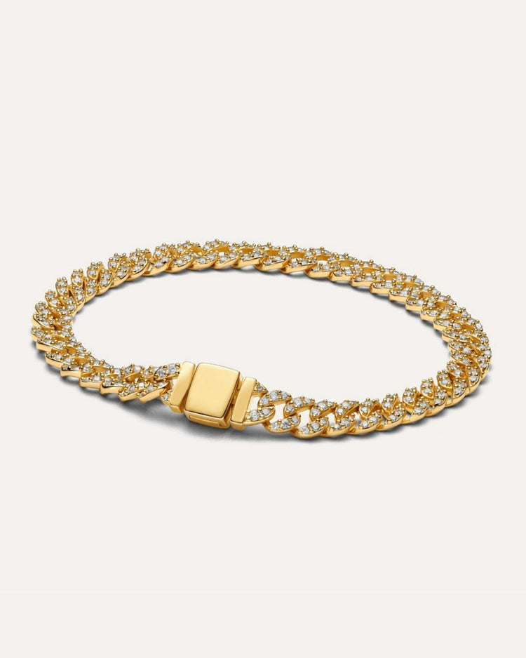 Pave Cuban Bracelet by MATCHIN