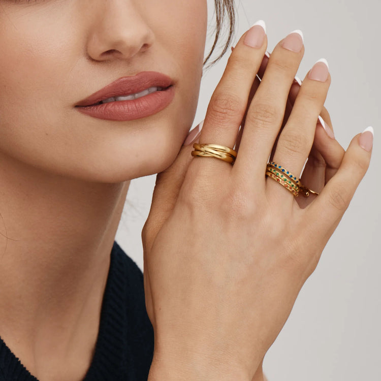 Celestial Birthstone Ring — view 4