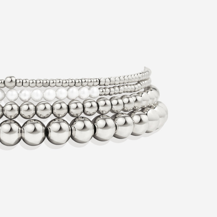 Everyday Pearl Bracelet Stacking Set — view 12