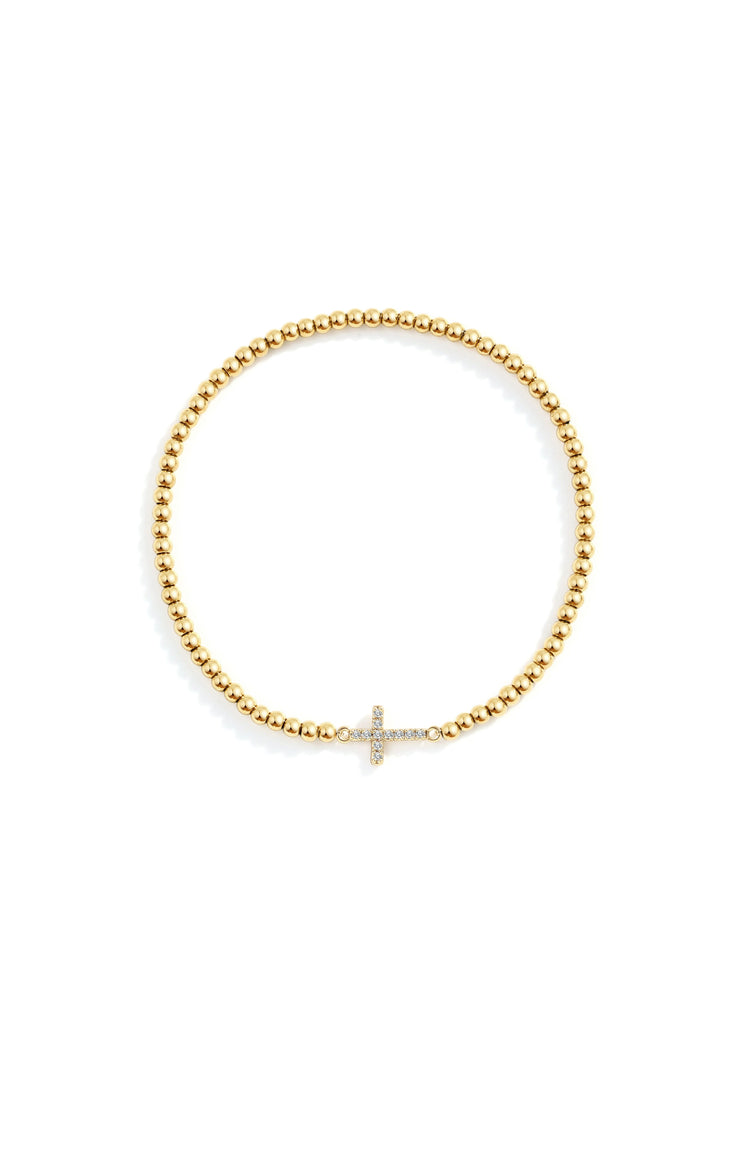23-GoldBeadedCrossStretchBracelet-Flatlay-Gold.65padded.jpg