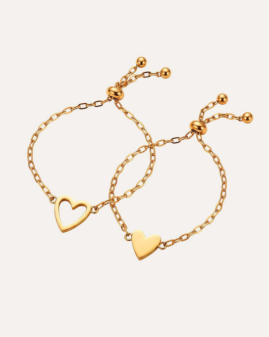 Matchin Heart Bracelets by MATCHIN