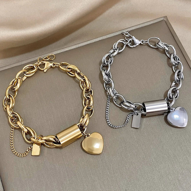 Heartened Chunky Bracelet — view 4