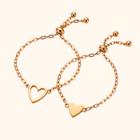 Matchin Heart Bracelets