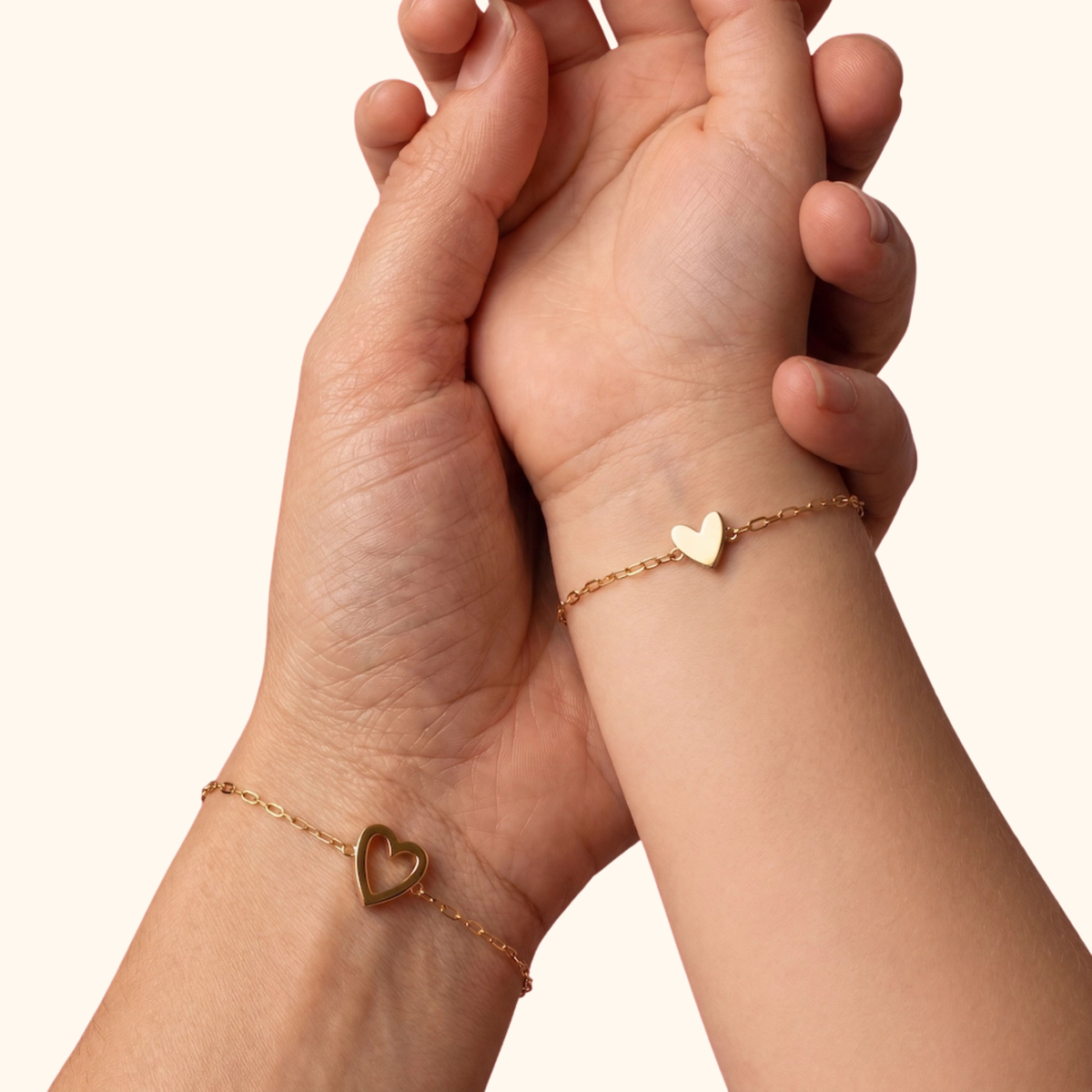 Matchin Heart Bracelets