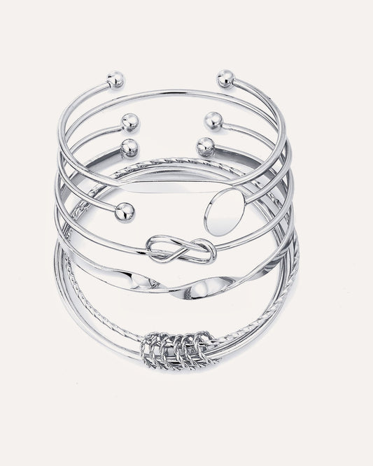 Knotted Elegance Bracelet Set — view 3