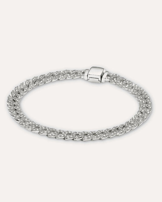 Pave Cuban Bracelet — view 3