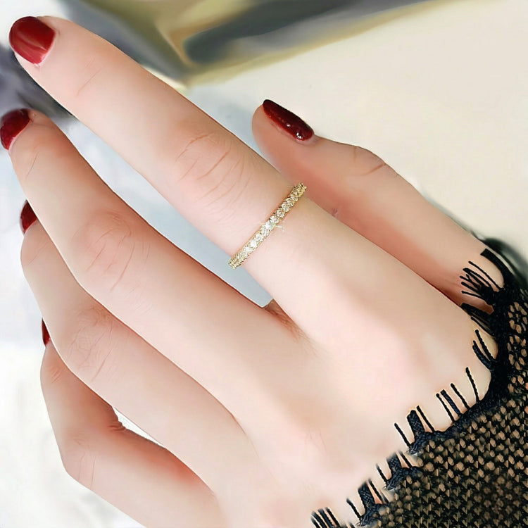 Pave Wedding Band — view 2
