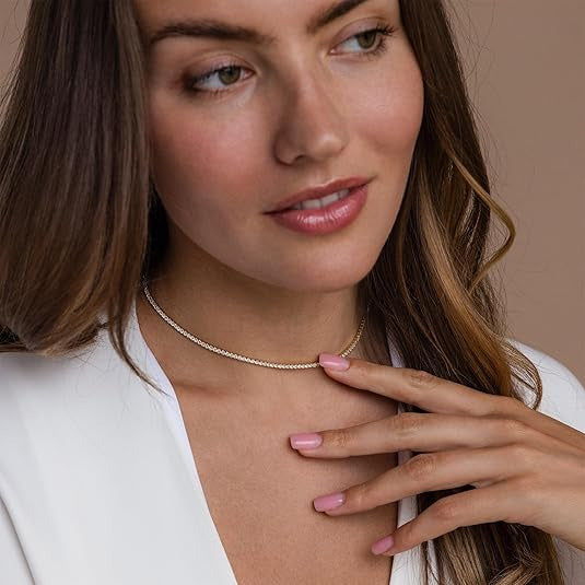 Tennis Necklace — view 4