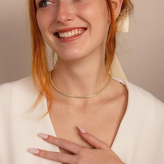 Tennis Necklace — view 5